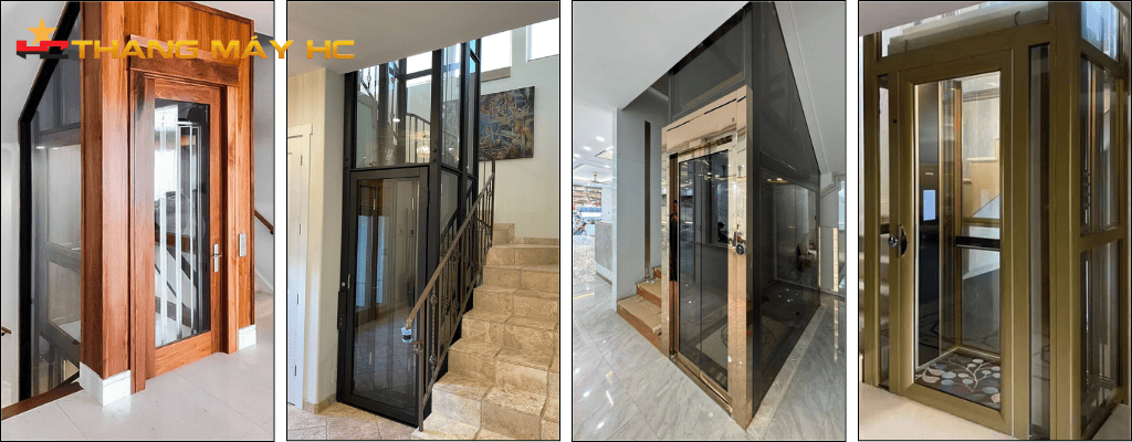 Mẫu thang máy gia đình