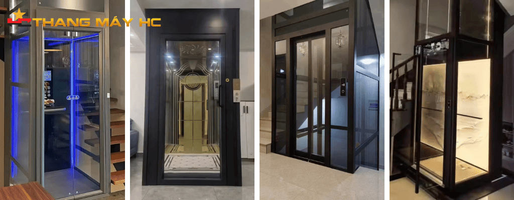 Dự án thang máy gia đình HC lắp đặt