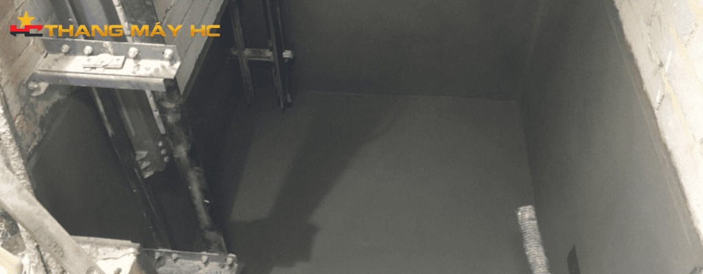 Lưu ý chống thấm hố thang máy