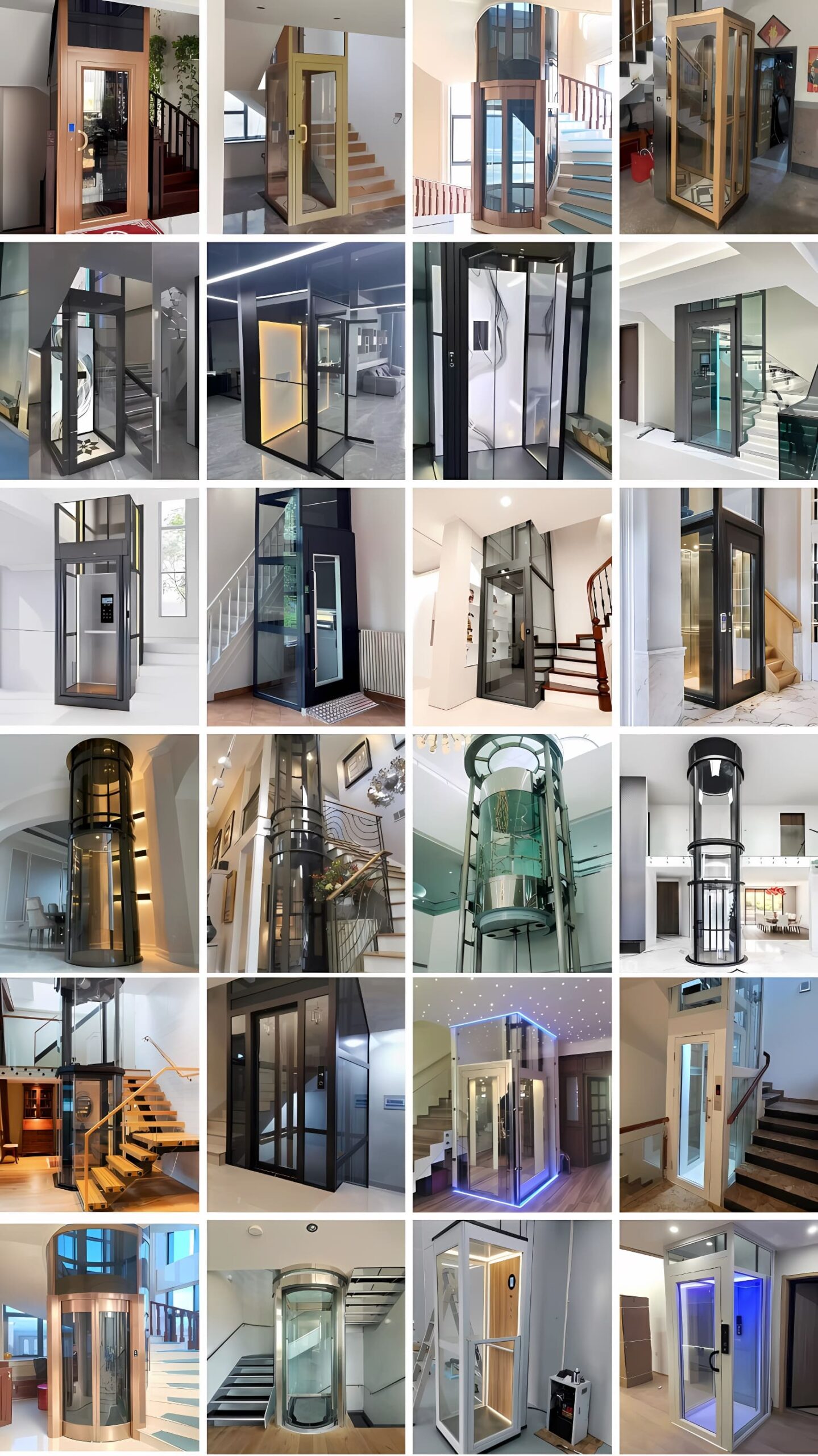 Mẫu thang máy gia đình 450kg