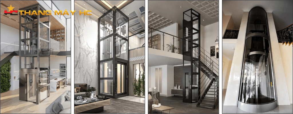 Mẫu thang máy gia đình giá rẻ 
