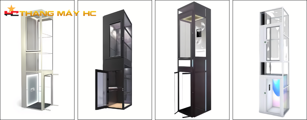 Kích thước thang máy gia đình
