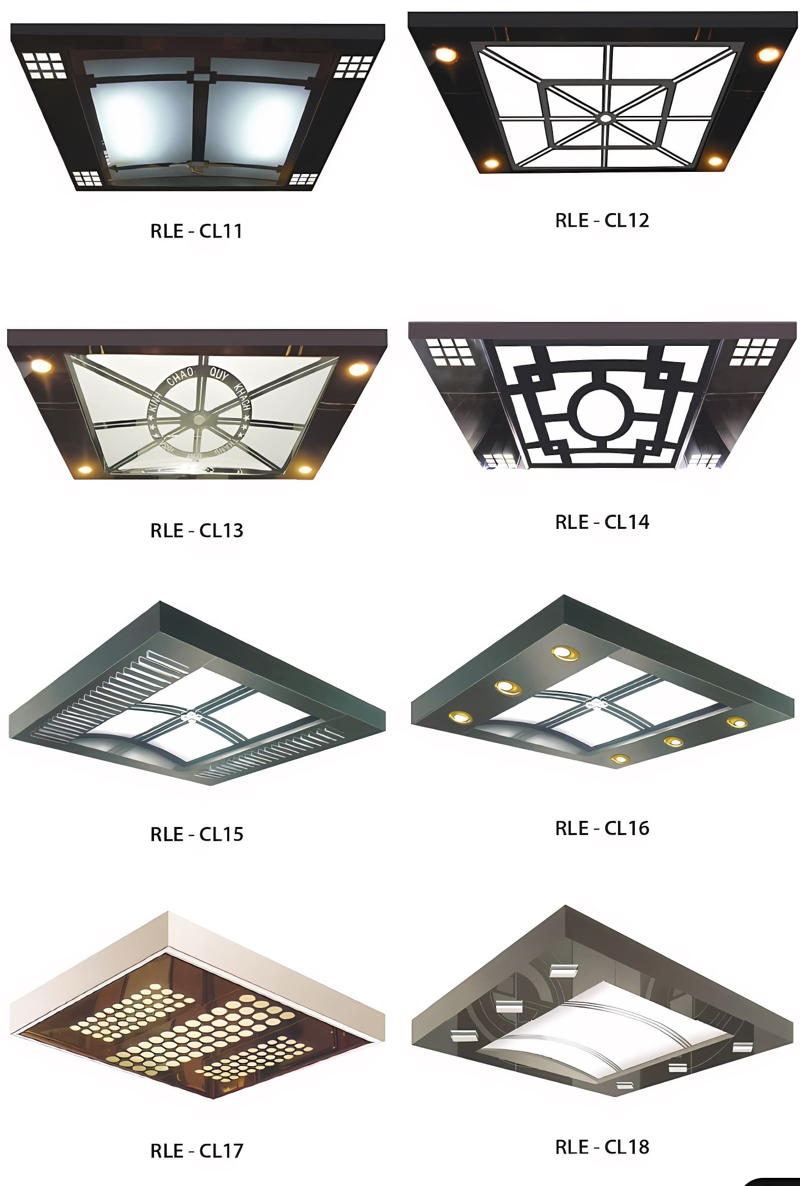 Mẫu trần thang máy đẹp sang trọng